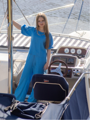 Льняной костюм