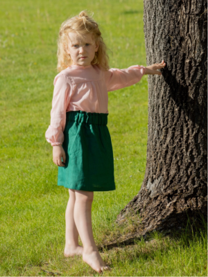 Рубашка на девочку из батиста